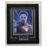 Robert Downey Jr Photo W/ Facsimile Signature