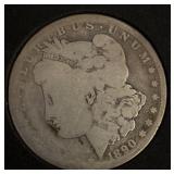 1890 Carson City Morgan Silver Dollar