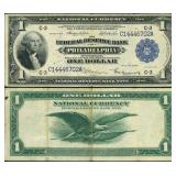 1918 $1 Philadelphia Federal Reserve Bank Note