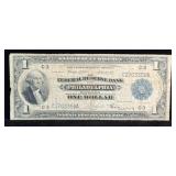 1918 $1 Philadelphia Federal Reserve Bank Note