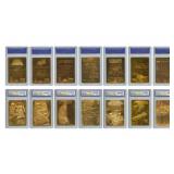 23K Gold Star Wars Complete Set