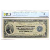 1918 $1 Federal Reserve Bank Note