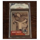 2007 Topps Chrome Mickey Mantle Card