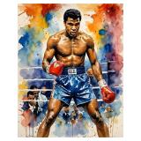Ali Fights II Limited Edition by Van Gogh Limited