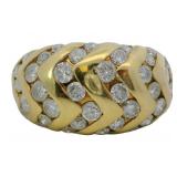 18k Gold 1.50 ct Natural Diamond Ring
