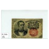 1874 10 Cent Fractional Currency Note