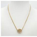 Christian Dior Rhinestone Necklace