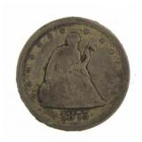 1875-S Seated Liberty Silver Twenty Cent Piece