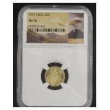2015 MS70 $5.00 Gold American Eagle
