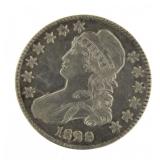 1829 Capped Bust Silver Half Dollar