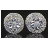 Brilliant Diamond Stud Earrings