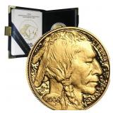 One Ounce - 2006 Buffalo .999 Fine Gold Proof Coin