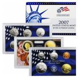 2007 US Mint Proof Set w/Presidential Dollars