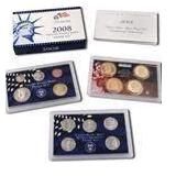 2008 US Mint 14 pc Proof Set w/Presidential Dollar