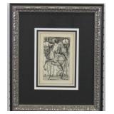 Original Illustration - The Maze by Salvador Dali