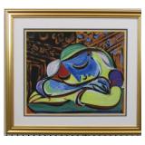 Slepping Girl Giclee by Pablo Picasso