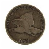 1857 Flying Eagle Copper Cent *1st Year