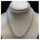 14kt White Gold 22" Rolo Necklace