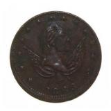 1863 Exchange Fold Copper Civil War Token