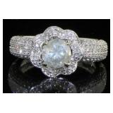 14kt Gold 1.82 ct Round Diamond Ring