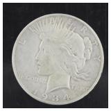 1934-S Peace Silver Dollar *Key Date