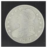 1826 Capped Bust Silver Half Dollar