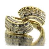 10kt Gold Diamond Cocktail Ring