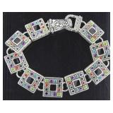 Cloisinee Style Enamled Fashion Bracelet