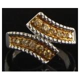 Brilliant 1/2 ct Chocolate Diamond Ring