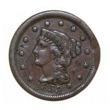 1853 Liberty Head Copper Large Cent
