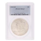 1885 - O PCGS MS63 Morgan Silver Dollar