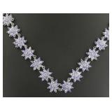 Natural 11.50 ct Tanzanite Evening Necklace