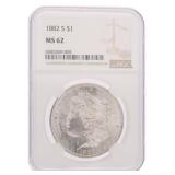 1882 S - MS62 Morgan Silver Dollar