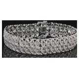 Stunning XXL 2.00 ct Diamond Designer Bracelet