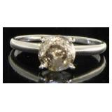 14kt Gold Natural 1.73 ct Chocolate Diamond Ring