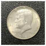 1964 Kennedy 90% Silver Half Dollar