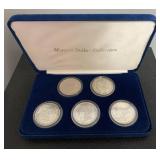 New Orleans Mint 5 pc Morgan Dollar Collection