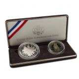 1989 US Mint Congressional 2 Coin Set