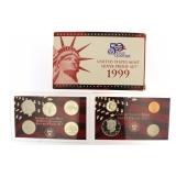 1999 U.S. Mint Silver Proof Set