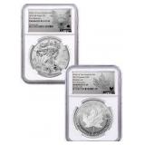 2019 Pride of Two Nations Silver Proof 2 Coin Set