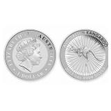1 oz - 2017 Australian Kangaroo Silver $1 Coin