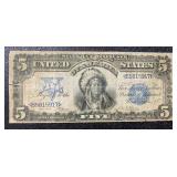 Series 1899 Indian Chief $5.00 Large Silver Cert