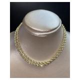 10kt Gold 20" Rope Chain