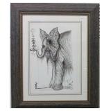 Elephant Giclee by Salvador Dali
