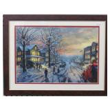 A Christmas Story Giclee by Thomas Kinkade