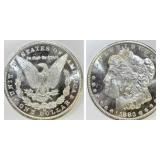 1883 GEM BU PL Carson City Morgan Silver Dollar
