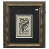 1945 Illustration Printing of The Maze by Dali