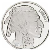One Ounce - 2015 Buffalo .999 Fine Silver Round