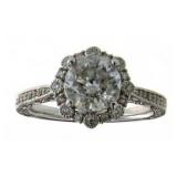 14kt Gold 2.52 ct Round Brilliant Diamond Ring