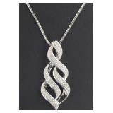 Genuine 1/2 ct Diamond Designer Necklace